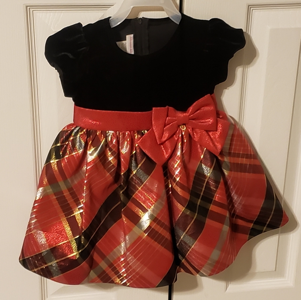 Girls Christmas Dress (18M)